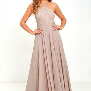 Lulus Lace Maxi Dress- XS